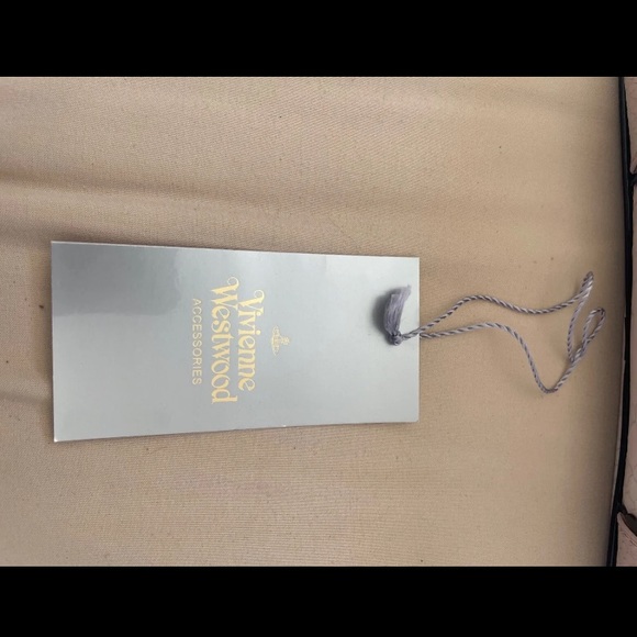 SOLD-Vintage Vivienne Westwood Yasmine Bag - Pink; Snake Print - Picture 11 of 14